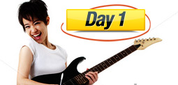 Guitar Expressway Lessons Singapore - Day 1